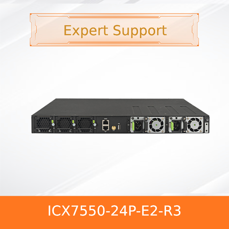 Chuyển đổi quản lý mạng ICX7550-24P-E2-R3 Advanced Ruckus Switch