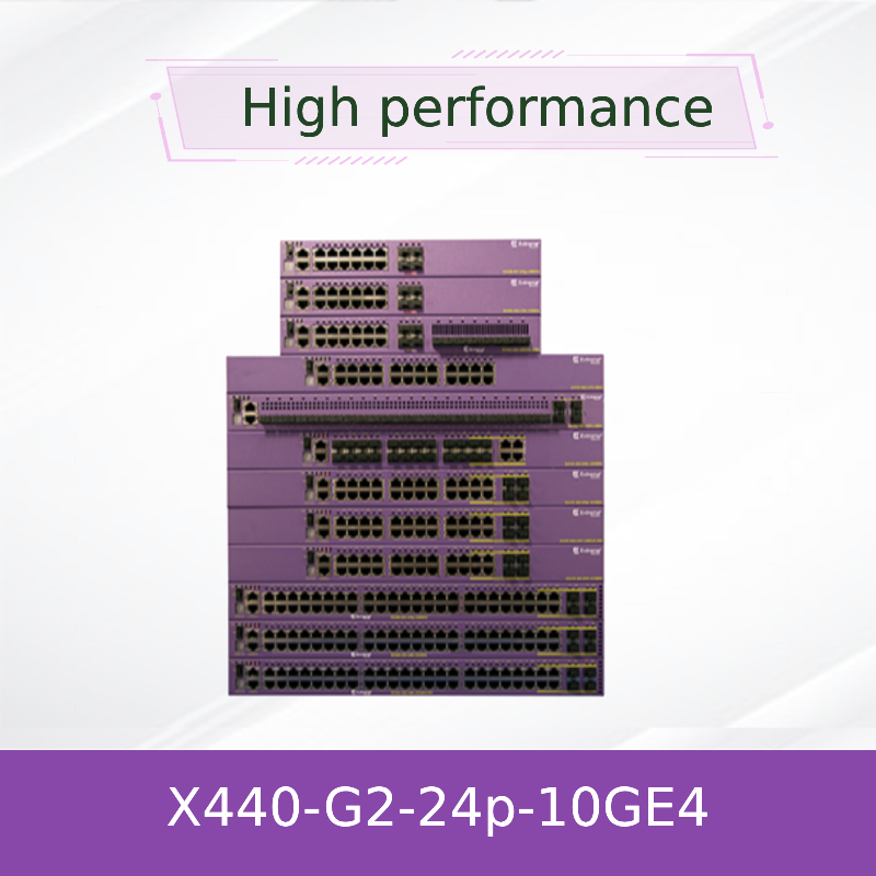 Bộ chuyển mạch Extreme Networks X440 G2 24T X440-G2-24p-10GE4 Scalable AVB 10GE4 mới và chính hãng