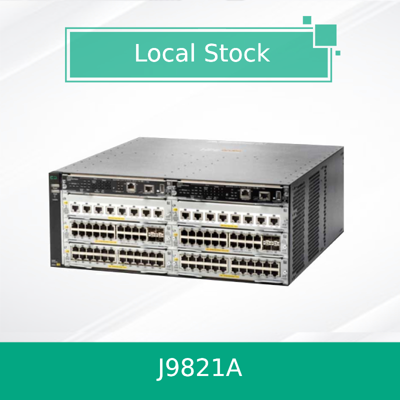 Chuyển đổi hiệu suất cao Hpe Aruba 5406r Zl2 J9821A cho doanh nghiệp