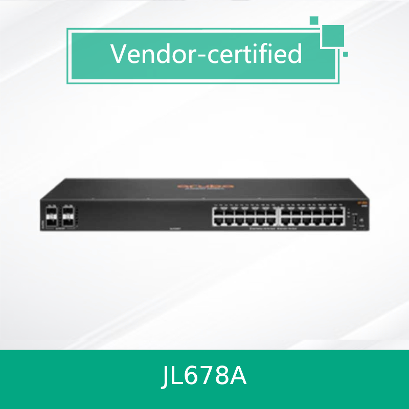 Hpe Aruba Networking Cx 6100 24G 4SFP+ Switch (JL678A) Mới và nguyên bản