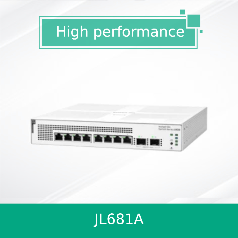 Công tắc Hpe Networking Instant on 8p Gigabit Cl4 Poe 2p SFP 124W 1930 (JL681A)