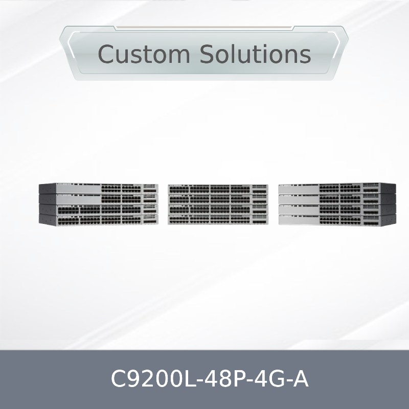 Cisco Mới Chính Hãng C9200L-48p-4G-a 9200L 48 Cổng 10/100/1000 Poe+ 4X1g Uplink Switch Network Advantage C9200L-48p-4G-a