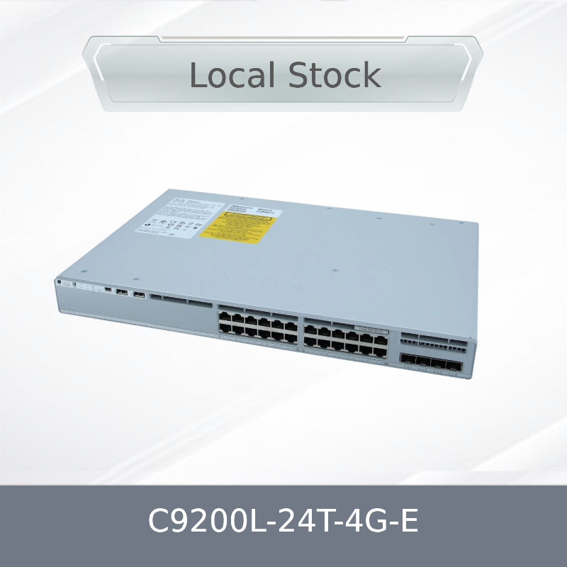 Chuyển đổi hiệu suất cao C9200-24t-E Chuyển đổi cổng 24 được quản lý cho mạng hiệu suất cao