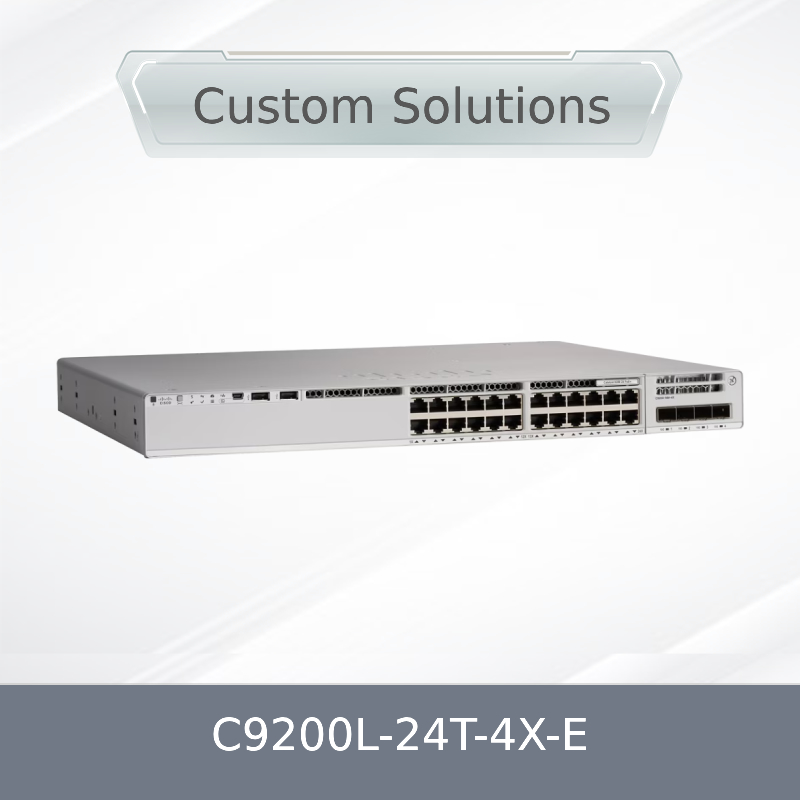 C9200L-24t-4X-E Bản gốc dòng 9200L 24 cổng dữ liệu 4X10g Uplink Switch Network Essentials Ethernet Switch