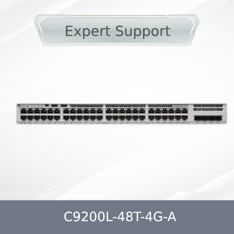 Thương hiệu gốc Cisco C9200L-48t-4G-a C9200L Series 48 Port Network Switch