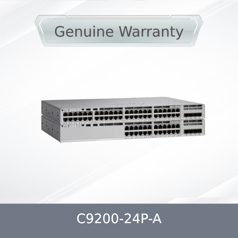 Chuyển đổi mới gốc C9200-24p-a 24-Port Poe + với Network Advantage
