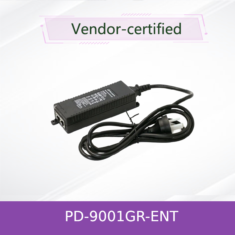 Điểm truy cập không dây Extreme PD-9001GR-ENT, Gigabit PoE Midspan một cổng, tuân thủ 802.3at, mới và chính hãng