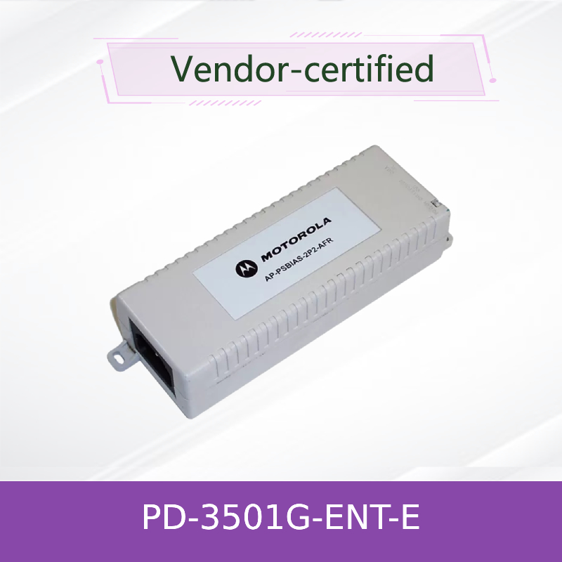 Điểm truy cập không dây cực PD - 3501G - ENT- E 1port 15.4W IEEE 802.3af PoE trong nhà 10/100/1000 Mbps mô-đun mới và ban đầu
