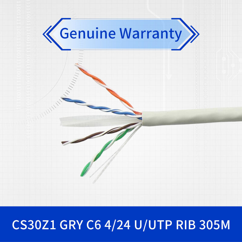Cáp mạng Cat 6 U/UTP với truyền dữ liệu tốc độ cao, vỏ LSZH và hỗ trợ PoE cho kết nối đáng tin cậy