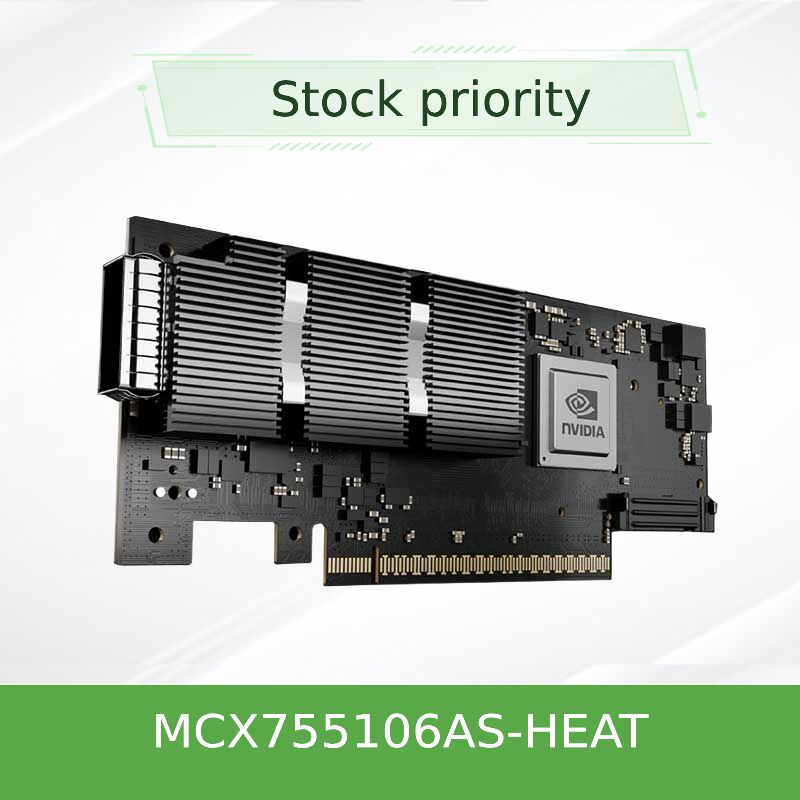 NVIDIA ConnectX-7 MCX755106AS-HEAT NDR 400Gb/s InfiniBand Smart Adapter