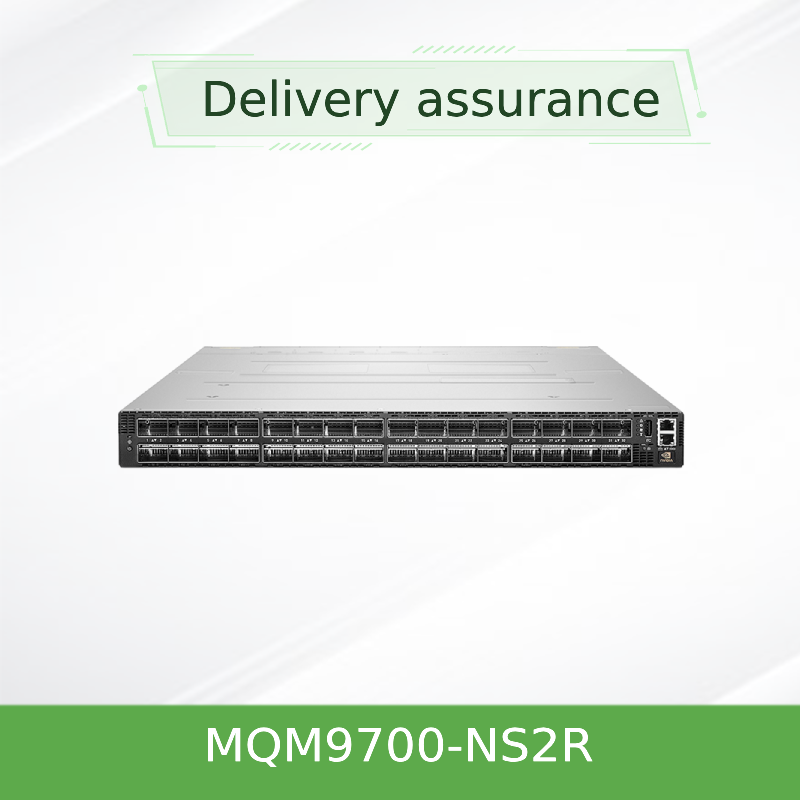 Bộ chuyển mạch InfiniBand NVIDIA Quantum-2 MQM9700-NS2R 400Gb/s – Luồng khí C2P 64 cổng NDR, Quản lý trên bo mạch