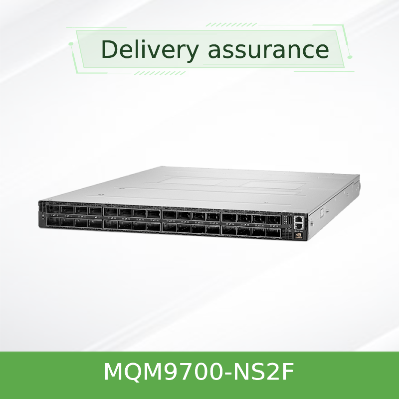 NVIDIA Quantum-2 MQM9700-NS2F 400Gb/s InfiniBand Switch 64-Port NDR, P2C Airflow, Quản lý trên máy bay